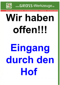 Coranavirus Notfallplan  GROSS-Werkzeuge KG