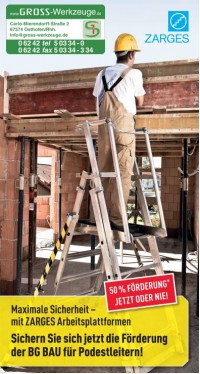 BG-Bau F&ouml;rderprogramm