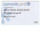 Die Commitcard: Unsere Stammkunden haben Sie schon.